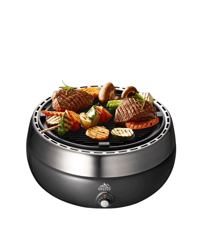 Cast aluminium two-in-one Griddle Plate