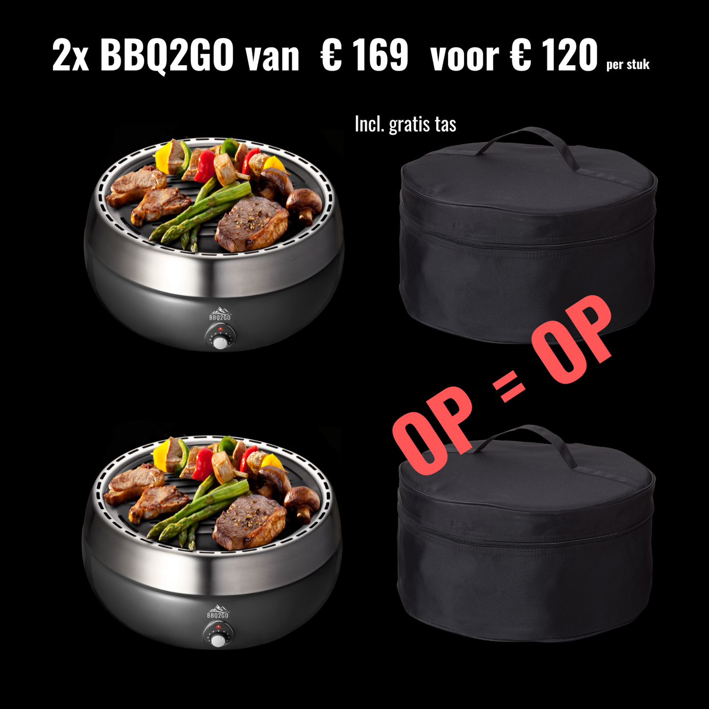 2 X BBQ2GO