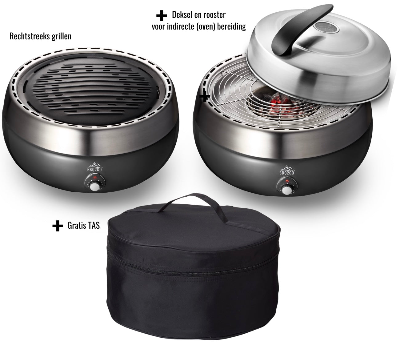 BBQ2GO met Deksel