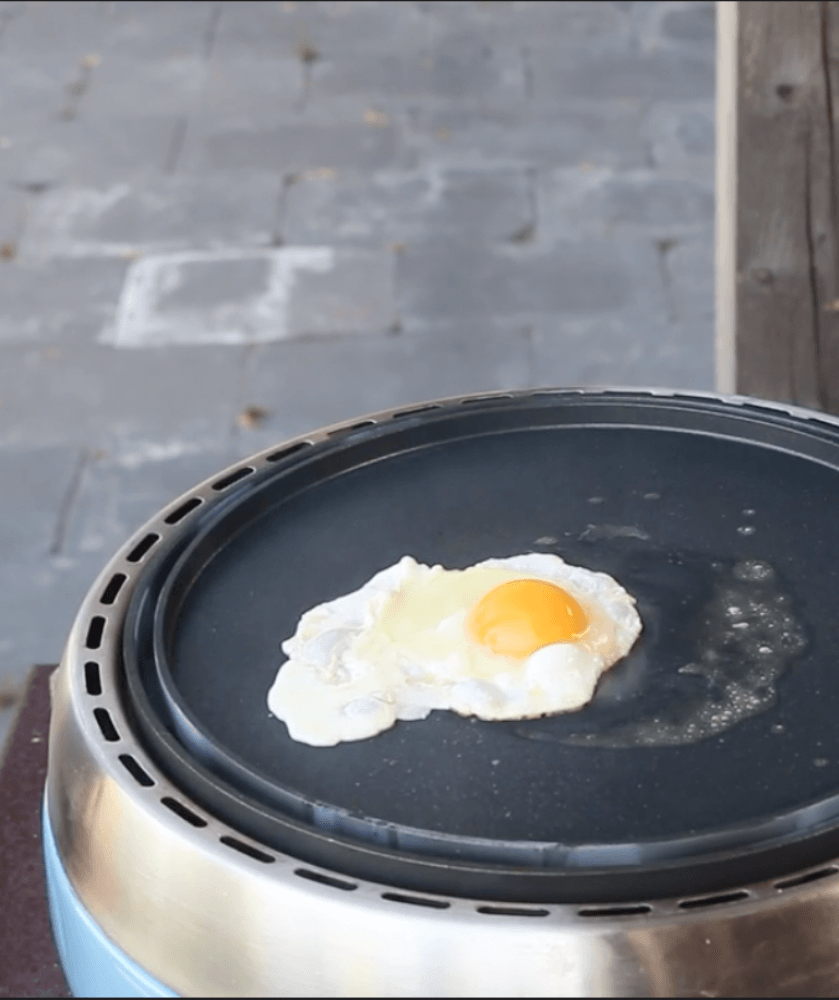 Cast aluminium two-in-one Griddle Plate