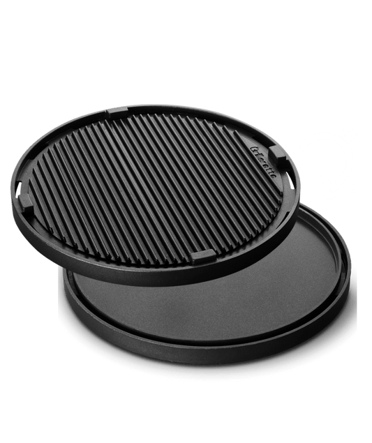 Cast aluminium two-in-one Griddle Plate